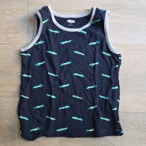 Old Navy Tank Top with Surfboard Pattern